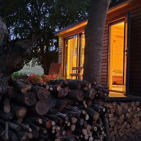 Lüks kamp alanı Tiny House - Schoulenka Pod Mirabelkami Chlumec (Cesky Krumlov)