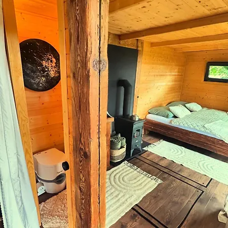 Luxury tent Tiny House - Schoulenka Pod Mirabelkami