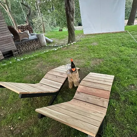 Luxusní stan Tiny House - Schoulenka Pod Mirabelkami