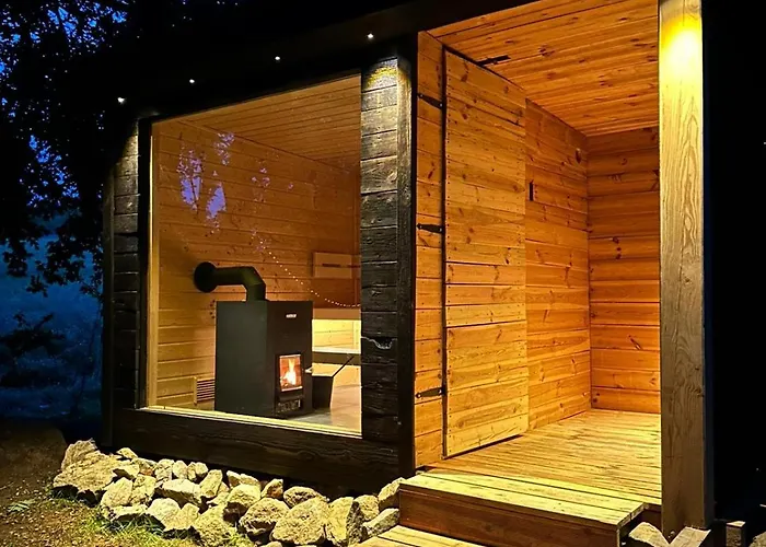 Lüks kamp alanı Tiny House - Schoulenka Pod Mirabelkami