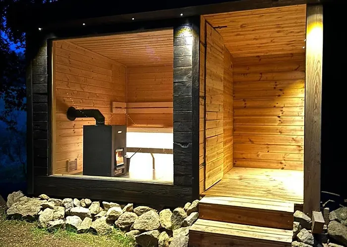 Tiny House - Schoulenka Pod Mirabelkami Lüks kamp alanı Chlumec (Cesky Krumlov)